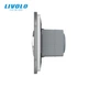 Bluetooth колонка LIVOLO серое матовое стекло - изображение 2