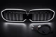 Ноздри M-Look LED (2022-2026, черный глянец) для BMW 3 серия G20/G21 2018- гг - изображение 5