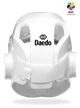 Шлем для карате Daedo WKF Headgear With Mask (KPRO 20915) L - изображение 3