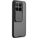 Карбоновая накладка Nillkin CamShield Pro для Xiaomi 17T Pro Transparent black - изображение 1