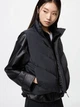 Куртка из искусственной кожи женская Uniqlo 490148469 M Черная (1159851802) - изображение 5