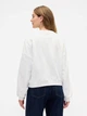Свитшот на флисе женский GAP 321187600 L Молочный (1162004387) - изображение 2
