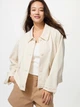 Куртка демисезонная женская Uniqlo 12793529 XS Молочная (1162142171) - изображение 1