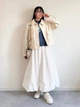 Куртка демисезонная женская Uniqlo 12793529 XS Молочная (1162142171) - изображение 10