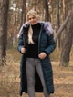 Зимова куртка Miorichi Barbara 52 Хвиля (01021-volna-blue52) - зображення 7