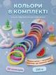 Пластик PCL для 3D ручек 1.75 мм 150 метров 30 цветов набор Hausland низкотемпературный филамент стержни по 5 м 60–90°C для рисования и моделирования разноцветный (03240150) - изображение 5