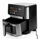 Аэрофритюрница 12 л 4500 Вт с LED-дисплеем Air fryer 360° DOMOTEC MS-3224 - изображение 3