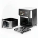 Аэрофритюрница 12 л 4500 Вт с LED-дисплеем Air fryer 360° DOMOTEC MS-3224 - изображение 5