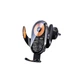 Автотримач для телефона з БЗП REMAX 15W Ultra-thin 3-Axis Linkage Car Holder RM-C17i Black - изображение 1