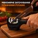 Точилка для ножей и ножниц ручная точильный станок 4 в 1 для стальных ножей Kayfovo BL-3 - изображение 6