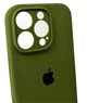 Чохол силіконовий Full Silicone Case for iPhone 15 Pro Army Green (з захистом камери) - изображение 3