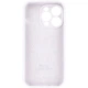 Чохол силіконовий Full Silicone Case for iPhone 16 Pro White (з захистом камери) - изображение 4