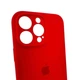 Чохол силіконовий Full Silicone Case for iPhone 16 Pro Red (з захистом камери) - изображение 4