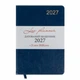 Ежедневник Leo Planner "City" 2027 A5 184 листа с/т синий с золотым срезом + резинка-петля (252752) - изображение 1