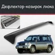 Спойлер дефлектор на люк Mitsubishi Pajero Pinin Міцубісі Паджеро Пінін козирок даху - зображення 1