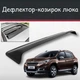 Спойлер дефлектор на люк Peugeot 2008 Пежо 2008 козирок даху - зображення 1