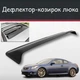 Спойлер дефлектор на люк Infiniti G37 Coupe Інфініті Джі37 Купе козирок даху - зображення 1