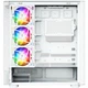 Корпус Modecom VOLCANO AQ500 ARGB MIDI FRONT LCD 6,2”, 4x120mm fans WHITE без БЖ ATX (MC-A-AQ500-4FA-W) - зображення 5