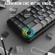 Клавиатура беспроводная ATTACK SHARK X66 Strawberry RGB USB/Bluetooth/Wireless Moonlit Night (X66MN_AS) - изображение 6