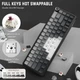 Клавиатура беспроводная ATTACK SHARK X66 Strawberry RGB USB/Bluetooth/Wireless Moonlit Night (X66MN_AS) - изображение 9