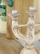 Керамический (глиняный) тройной подсвечник «Магура» на 3 свечи, 32 см - изображение 2