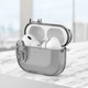 Твердый защитный чехол для наушников AirPods 2 Pro || Air Pods 2 Pro. Серый (Прозрачный) цвет - изображение 4