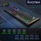 Клавіатура ігрова XTRIKE GAME KEYBOARD, Провідна геймерська клавіатур, мембранна клавіатура, клавіатура з підсвічуванням RGB + мишка ігрова у подарунок - зображення 3