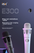 Микрофон ISK E300 конденсаторный со звуковой картой для трансляций/пения - изображение 9