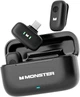 Микрофон петличный Monster MINI беспроводной с шумоподавлением, N10 Pro, с чехлом - изображение 1