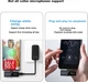 Микрофон петличный Lenovo ThinkPlus YL58W беспроводной двухканальный - изображение 4