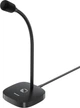 Мікрофон комп'ютерний Newmine ZM15 USB конденсаторний, настільний, для караоке та стрімінгу, чорний - зображення 1