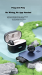 Микрофон петличный Soaiy MK50 двухканальный, бежевый - изображение 4