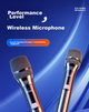 Микрофон Haomuren беспроводной аккумуляторный для караоке и сцены с FM - изображение 11
