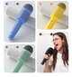 Микрофон Soaiy MC8AI беспроводной для караоке, Bluetooth, звездно-синий - изображение 3