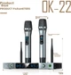 Микрофон SAST OK-22 беспроводной двухканальный UHF, для караоке - изображение 13