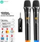 Микрофон беспроводной Soaiy WS15, для караоке, двухканальный - изображение 2