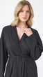 Халат жіночий ellen may black lgm 218/03/01 M чорний - изображение 2