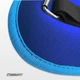Эластичные утяжелители Comfort 2 шт по 2 кг с фиксированным весом (манжеты для рук и ног с металлическим наполнителем, универсальные для бега) WS-20-EFC - изображение 6