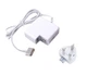 Зарядное устройство A1424 85W MagSafe 2 (T-образный) для MacBook Pro Retina 13 и 15 дюймов модели A1398 A1395 белый с британским адаптером (UK 3 pin) - изображение 1