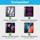 Клавиатура-чехол SENGBIRCH для iPad Air 13" (M2/M3) 2024-2025 и iPad Pro 12.9" (3-6 поколение 2018-2022) черная с тачпадом RGB-подсветкой раскладка QWERTZ немецкая PU-кожа - изображение 2