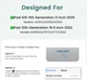 Чохол-клавіатура BLUTLOTUS Бірюзовий (Teal) для iPad 11-го покоління 2025 (A3354/A3355/A3356) розкладка QWERTZ підсвітка фоліо з відокремлюваною клавіатурою та тримачем для олівця - зображення 2