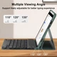 Чохол-клавіатура batecoya для iPad Mini 7 (2024 A17 Pro) та iPad Mini 6 (2021) 8.3" розкладка QWERTZ підсвітка RGB темно-зелений - зображення 4