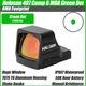Прицел коллиматорный pistol RMR Holosun HE407COMP Green Dot точка 6 MOA - изображение 9