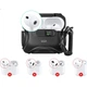 Чехол для AirPods Pro 3, совместимый с ESR, защитный чехол для наушников Apple третьего поколения, новый магнитный замок безопасности 2025 года, совместим с беспроводной зарядкой, противоударный чехол, оригинальный титановый цвет. - изображение 2