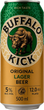 Упаковка пива Buffalo Kick Original Lager светлое фильтрованное 5% 0.5 л х 24 шт (7629999582026) - изображение 2
