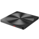 Зовнішній оптичний привід Aigo 8x Speed USB, зовнішній записувач DVD, портативний оптичний привід, зовнішній оптичний привід, портативний ноутбук, зовнішній привід для читання та запису, універсальний, чорний G300 - зображення 4