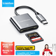 Картридер LinkStone Type-C Apple 16/Apple 17 USB-C Багатофункціональний SD OTG-картридер для відеореєстраторів, дзеркальних камер, мобільних телефонів та карт пам'яті фотоапаратів - зображення 4