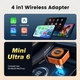 Адаптер Carlinkit Mini Ultra 6 для беспроводного CarPlay / Android / MirrorLink + переходник USB A - USB C в подарок! - изображение 8