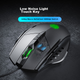Проводная игровая мышь INPHIC W1 с макронастройкой, эргономичная, тихая, для дома, офиса, ноутбука, настольного компьютера, USB, универсальная, черная. - изображение 4