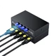KVM-перемикач Jinghua U401 4-портовий USB Чорний (Q311) - зображення 3